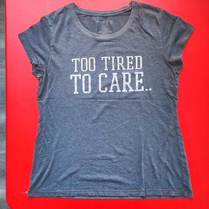 Wound Up T-shirt grey graphic design women's size XXl